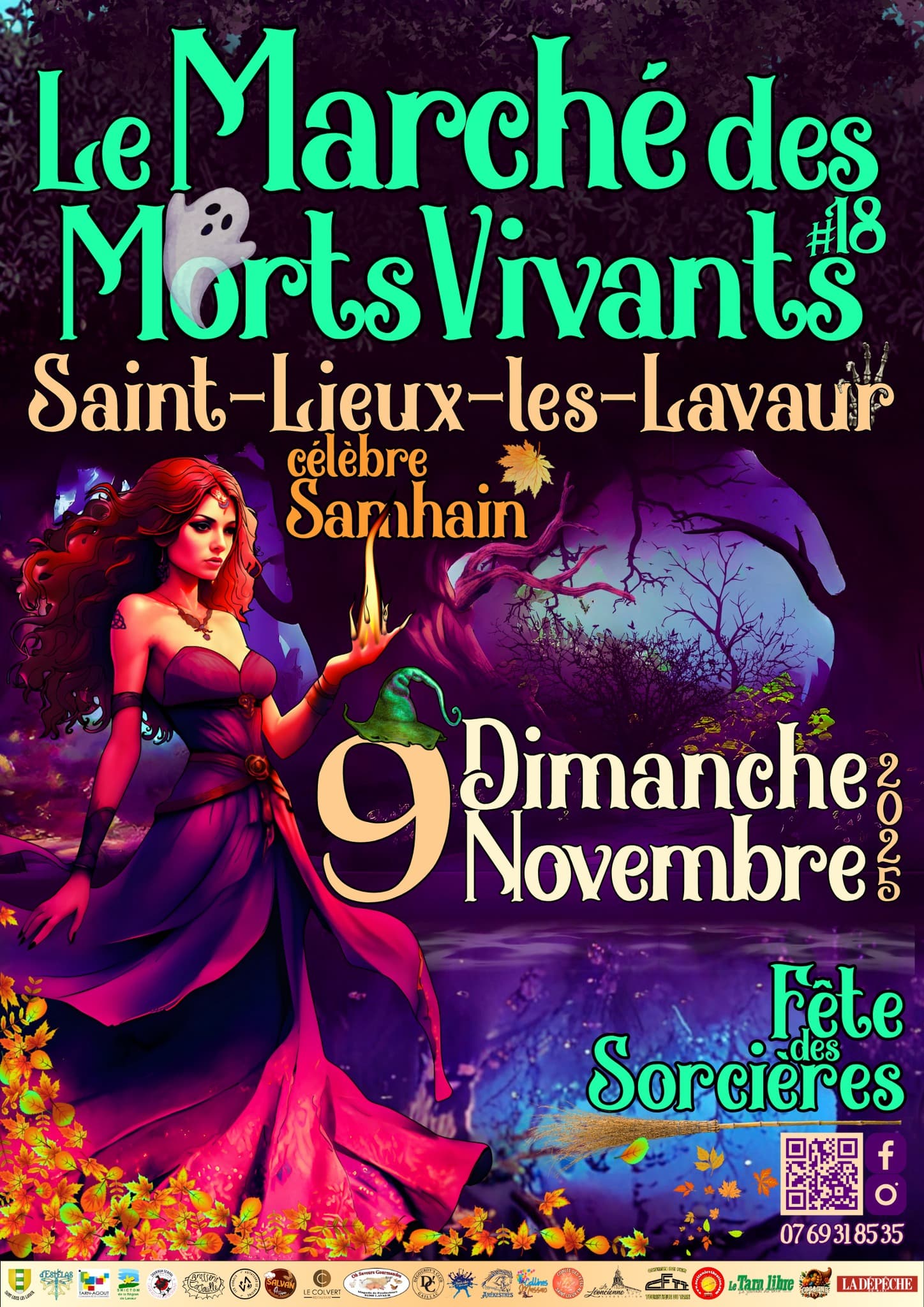 Projet Le Marché des Morts Vivants 18ème édition - Conception Visuelle réalisé pour D'Estèlas